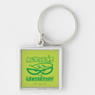 Dexter's Laboratory Face Logo Sleutelhanger