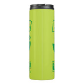 Dexter's Laboratory Face Logo Thermosbeker (Achterkant)