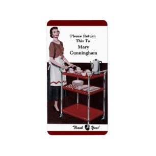 Deze 50s Dish behoort tot u Etiket