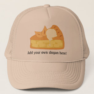 Deze Apple Pie Slice-afbeelding aanpassen Trucker Pet