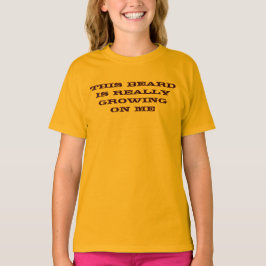 Deze baard groeit echt op me T-Shirt