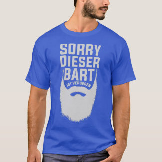 Deze baard is van Hipster grappige baard T-shirt