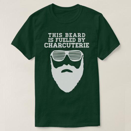Deze baard wordt gevoed 1 t-shirt (Design voorkant)