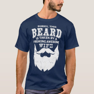 Deze baard wordt ingenomen door een Geweldige Wi-F T-shirt