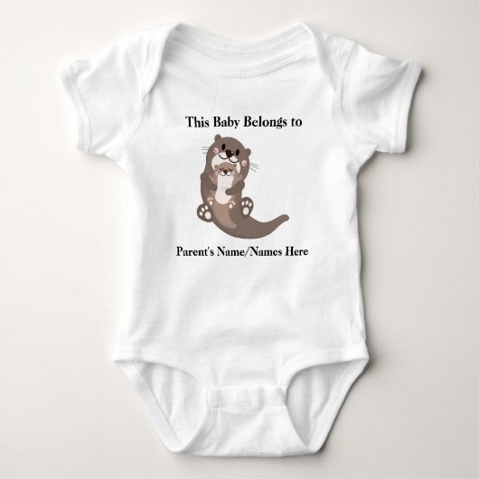 Deze Baby behoort tot... Cute Bodysuit (Voorkant)