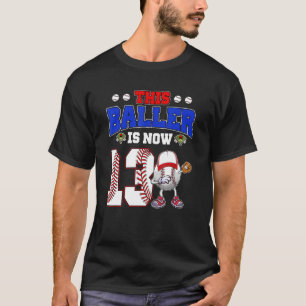 Deze bediende is nu 13 jaar oud, 13e zeebaars t-shirt
