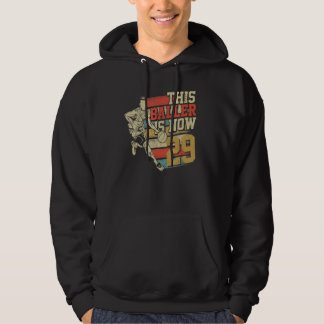 Deze bezoeker is nu 29 schattige 29e verjaardag Ba Hoodie