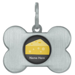 Deze Big Cheese-afbeelding aanpassen Huisdieren Naamplaatje