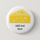 Deze Big Cheese-afbeelding aanpassen Ronde Button 5,7 Cm (Voorkant)