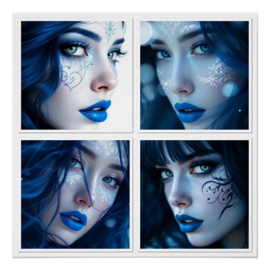Deze Blauwe Ogen Perfect Poster (Voorkant)