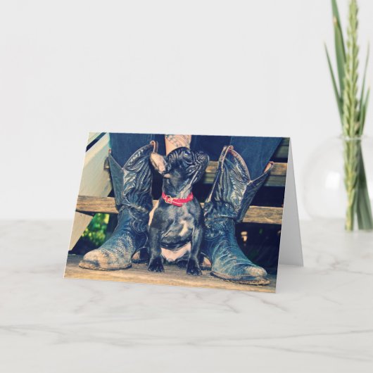 Deze Boots Kaart (Voorkant)