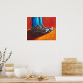 Deze Boots Poster (Keuken)