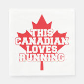 Deze Canadese loven lopen Servet (Voorkant)