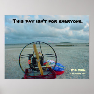 Deze dag is niet voor iedereen. poster