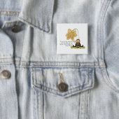 Deze dag - Vierkante Button (In situ)