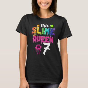 Deze dikke koningin is 7 jaar jarig meisje t-shirt