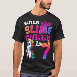 Deze dunne koningin is 7 dagen 's avonds orn 'Unic T-shirt