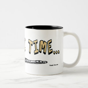 Deze ene keer...mok tweekleurige koffiemok