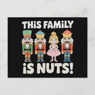 Deze Familie Is Kerstmis Notenkraker Xmas Feestdagenkaart