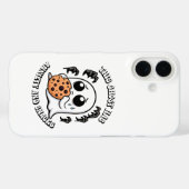 Deze geest heeft angst en snacks Case-Mate iPhone case (Achterkant (horizontaal))