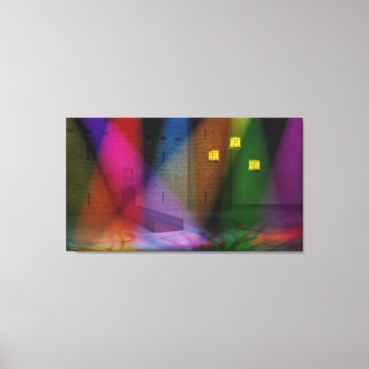 Deze geweldige fase van de afdruk van het schilder canvas afdruk (Voorkant)