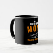 Deze Geweldige moeder behoort tot 'Names'. Mok (Voorkant links)