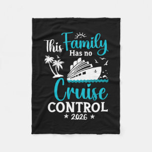 Deze gez cruise heeft geen controle 2026 Trip Matc Fleece Deken