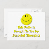 Deze glimlach briefkaart (Voorkant / Achterkant)