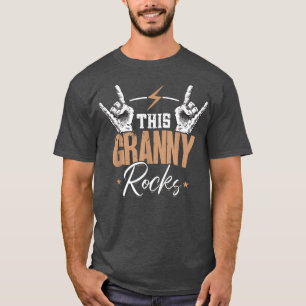 Deze Granny RocksElectronic Rock Guitar 2959 T-shirt