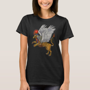 Deze Griffin Egyptische Mythologie Godheid Oude Eg T-shirt