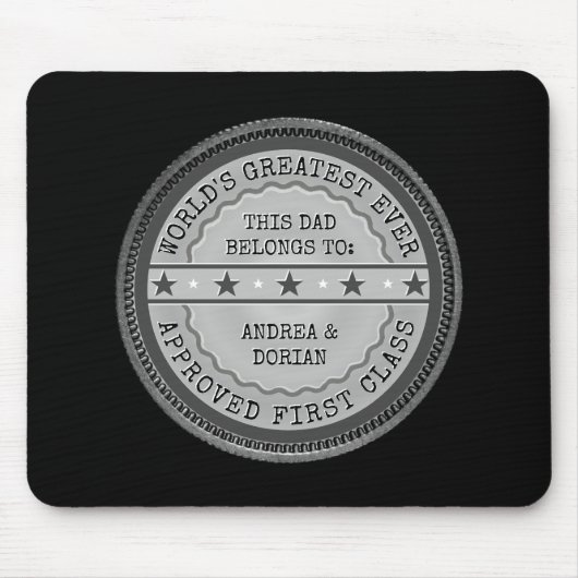 Deze grootste vader van elke dag behoort tot: Jouw Muismat (Voorkant)