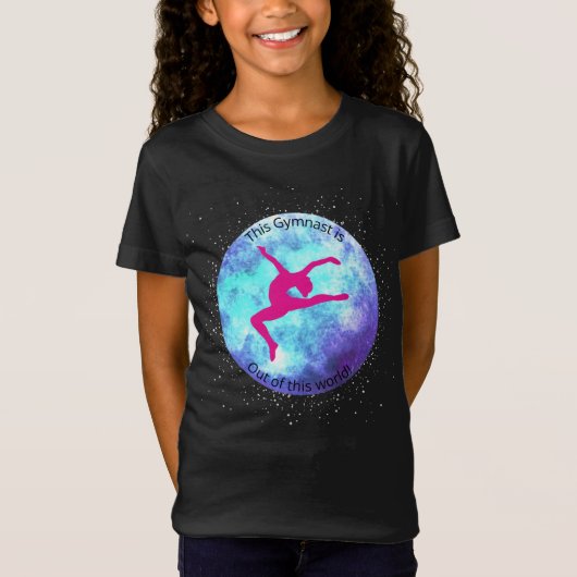 Deze Gymnast is uit deze wereld! T-shirt (Voorkant)