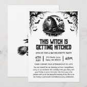 Deze Heks Gaat Trouwen Afscheidsfeest Bruid Kaart (Voorkant / Achterkant)