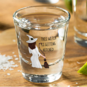 Deze Heks Gaat Trouwen Halloween Bachelorette Shot Glas