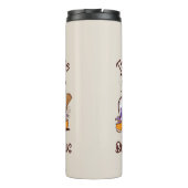 Deze heks heeft koffie nodig thermosbeker (Achterkant)