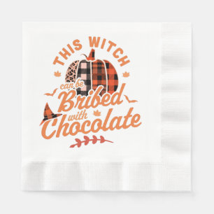 Deze Heks Kan Worden Omgekocht Met Chocolade Hallo Servet