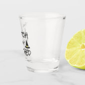 Deze heks krijgt gehitte bril. shot glas (Rechts)