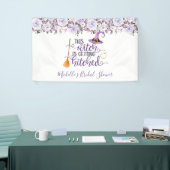 Deze heks krijgt gehitte Vrijgezellenfeest banner (Beurs)