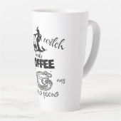 Deze heks Latte mok (Rechterhoek)