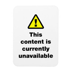 ⚠ Deze inhoud is momenteel niet beschikbaar Magneet