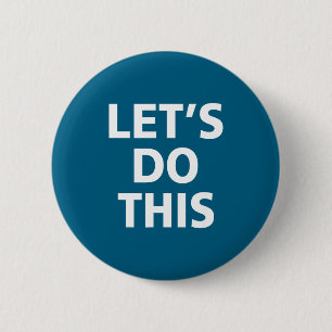 Deze Inspirerende Motivatie Training Laten Ronde Button 5,7 Cm