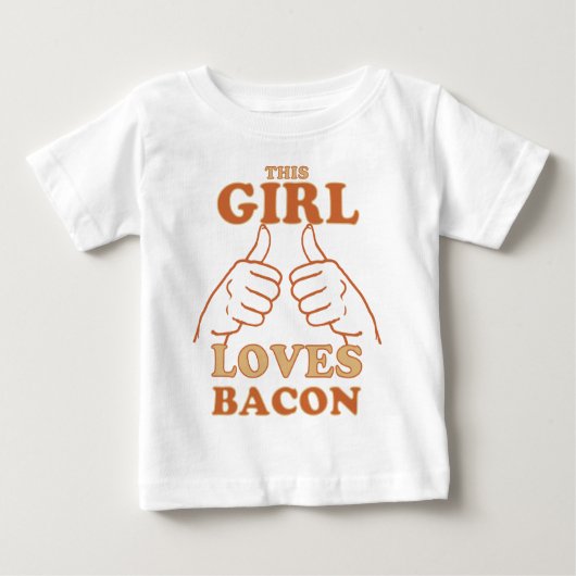 Deze IRL houdt van Bacon Love Gift Idee (Voorkant)