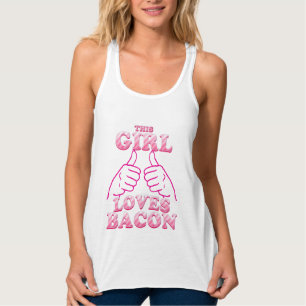 Deze IRL houdt van bacteriën in roze Tanktop