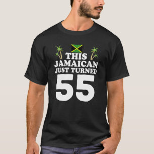 Deze Jamaicaan maakte net 55 Jamaica 55th Birthda T-shirt