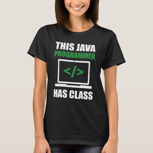 Deze Java-programmeur heeft Class Programming Codi T-shirt (Voorkant)