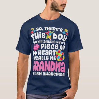 Deze jongen die hij me kleinmaautisme vrouwen noem t-shirt