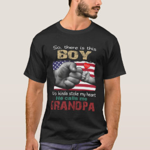 Deze jongen die mijn hart een beetje stal noemt m t-shirt