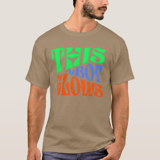 Deze jongen gloeit Heren 80s Disco Jongens Gloeien T-shirt