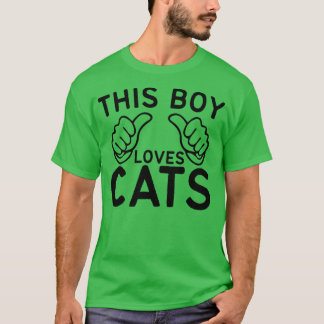 Deze jongen houdt van Cat1 T-shirt
