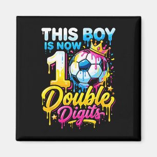 Deze jongen is nu 10 dubbele cijfers voetbal 10e v magneet